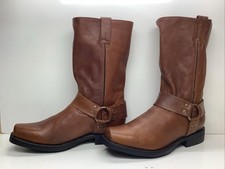 BOTAS MASCULINAS JB DILLON MOTOCICLISTA BIQUEIRA QUADRADA ARNÊS MARROM TAMANHO 11 EEE comprar usado BOTAS MASCULINAS JB DILLON MOTOCICLISTA BIQUEIRA QUADRADA ARNÊS MARROM TAMANHO 11 EEE comprar usado  Enviando para Brazil