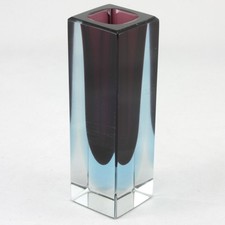 Murano sommerso burgundy for sale  LEIGH-ON-SEA