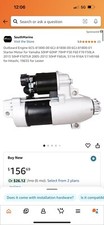 Usado, STARTER para YAMAHA 50-90HP OB MOTORES 2005-ON 6C5-81800-00 6C5-81800-00-00 comprar usado  Enviando para Brazil