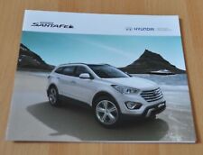 Folheto de vendas russo Hyundai Santa Fe 2010 Prospekt estoque UE comprar usado  Enviando para Brazil