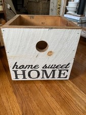 Solid wood box for sale  San Pedro