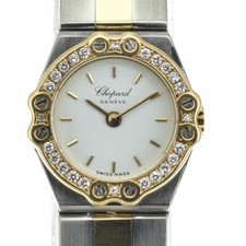 Relógio feminino Chopard St Moritz 25/8067-11 vintage moldura de diamante quartzo M#140360 comprar usado  Enviando para Brazil