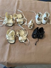 LOTE DE SAPATOS VINTAGE PARA BONECA BEBÊ comprar usado  Enviando para Brazil