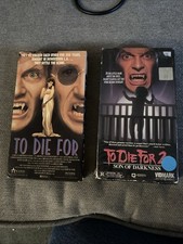 TO DIE FOR 1 & 2 SON OF DARKNESS VHS VAMPIRE CULT HORROR LOT ROMANCE ACTION comprar usado  Enviando para Brazil