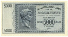 5000 dracme occupazione usato  Pignataro Maggiore