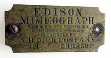 Vintage 1880 edison for sale  Harvard