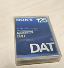 Cassete Sony PDP 125C Min DAT - Fita de áudio digital - Excelente estado! comprar usado  Enviando para Brazil