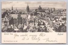 Oxford General View - Radcliffe Camera & Spires RPPC comprar usado  Enviando para Brazil
