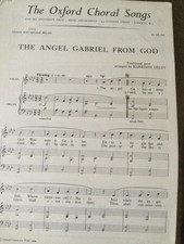 Sheet music angel for sale  TILLICOULTRY