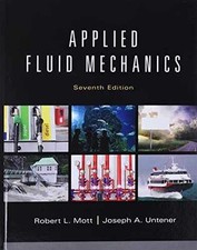 Applied Fluid Mechanics - Hardcover, by Mott Robert; Untener - Very Good b comprar usado  Enviando para Brazil