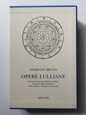 Opere lulliane giordano usato  Italia