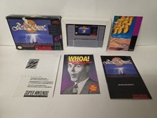 SNES Super Nintendo ActRaiser ENIX 1991 CIB com Manual e Pôster Testado/Funcionando!! comprar usado  Enviando para Brazil