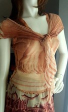 Top blouse jean d'occasion  Joué-lès-Tours