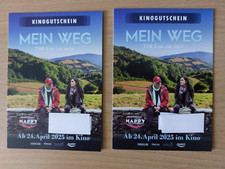 Kinogutschein freikarten weg gebraucht kaufen  Kalletal