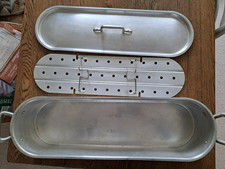 Brushed aluminium fish for sale  EAST GRINSTEAD