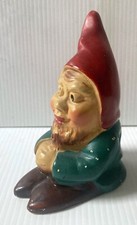 gnomo de terracota vintage feito na Inglaterra numerado 1024, usado comprar usado  Enviando para Brazil