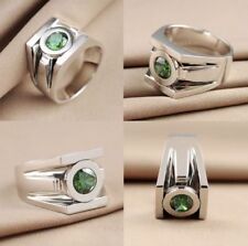 Anel de prata esterlina 925 sólido Lab Created 3,05 ct Green Lantern Power Inspried comprar usado  Enviando para Brazil