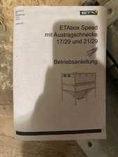 Etabox speed pelletsilo gebraucht kaufen  Heldenstein