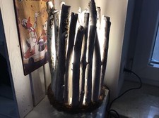 Treibholz lampe weiß gebraucht kaufen  Meldorf