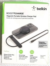 Belkin BOOST↑CHARGE 7.5W carregador magnético portátil sem fio pad para Apple iPhone comprar usado  Enviando para Brazil