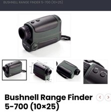 Bushnell laser range for sale  HAVERFORDWEST
