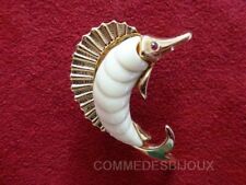 Broche espadon résine d'occasion  Paris III