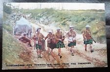 Ww1 postcard scottish for sale  CONSETT