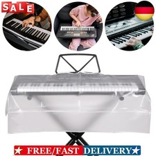 61Keys Transparente, mattierte Klavierabdeckung, wasserdichte Digitalpiano-Abdec comprar usado  Enviando para Brazil