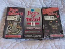 Faces death iii for sale  Brooklyn