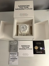 Swatch omega bioceramic for sale  WOODFORD GREEN
