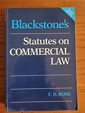 Blackstone statutes commercial for sale  UK