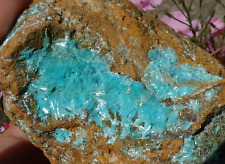 Aurichalcite 8.5x6cm ojuela d'occasion  Lagnieu