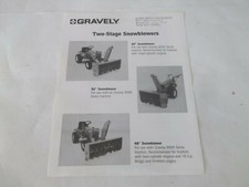 Gravely two stage for sale  Edinburg