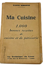 Ancien livre cuisine d'occasion  Bohain-en-Vermandois