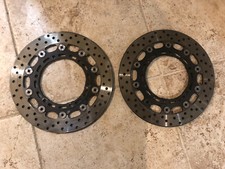 Rotores de disco de freio dianteiro flutuante para motocicleta Yamaha fabricante de equipamento original ID 132mm OD 300mm comprar usado  Enviando para Brazil