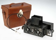 VOIGTLANDER STEREFLEKTOSKOP FOTOCAMERA STEREO CON 3 HELIAR 65 mm. F 4,5 45X107mm comprar usado  Enviando para Brazil