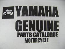 Yamaha parts manual for sale  Bloomsburg