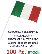 Bandiera bandierine italia usato Bandiera bandierine italia usato  Nola