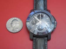 BAUME MERCIER TITÂNIO/AÇO 40MM CAPELAND S CRONÓGRAFO AUTOMÁTICO CROCODILO comprar usado  Enviando para Brazil