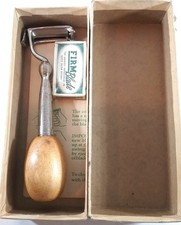 Maquinilla de afeitar de seguridad FI(RM-con mango de madera grande y hojas muy especializadas segunda mano  Embacar hacia Mexico