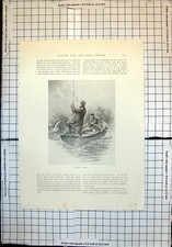 Antique print autumn for sale  UK