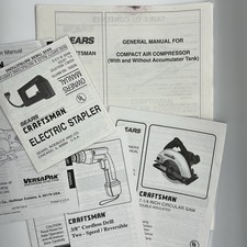 Vintage owners manuals for sale  Princeton