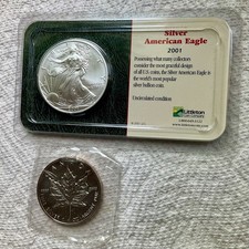 Two silver rounds for sale  Biddeford