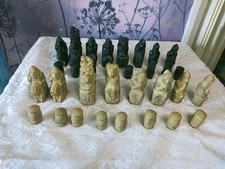 Medieval resin chess for sale  PETERBOROUGH