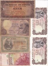 ¡¡OFERTA!! LOTE Nº4 DE6 BILLETES ANTIGUOS DE ESPAÑA POR SOLO 24,99 EUROS segunda mano  Embacar hacia Argentina