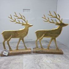 Large gold reindeer for sale  Lennox