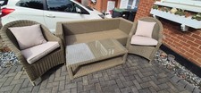 Garden table rattan for sale  EPPING
