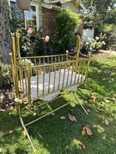 Vintage brass craddle for sale  Whittier