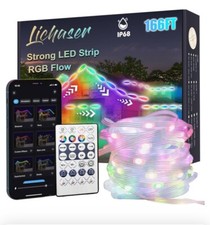 Faixa de luz RGB externa Lichaser 166 pés comprar usado  Enviando para Brazil