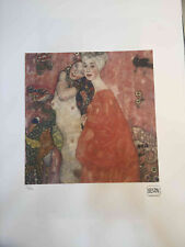Litografia Gustav Klimt off set cm 50x70 assinatura na placa com certificado comprar usado  Enviando para Brazil